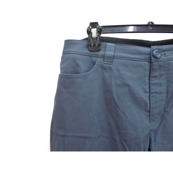 Eddie Bauer Pants Rainier Women Size 12 (34x32) Gray Fleece Lined Jogger - Picture 6 of 10